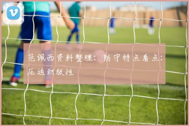 范佩西资料整理：防守特点看点：压迫积极性